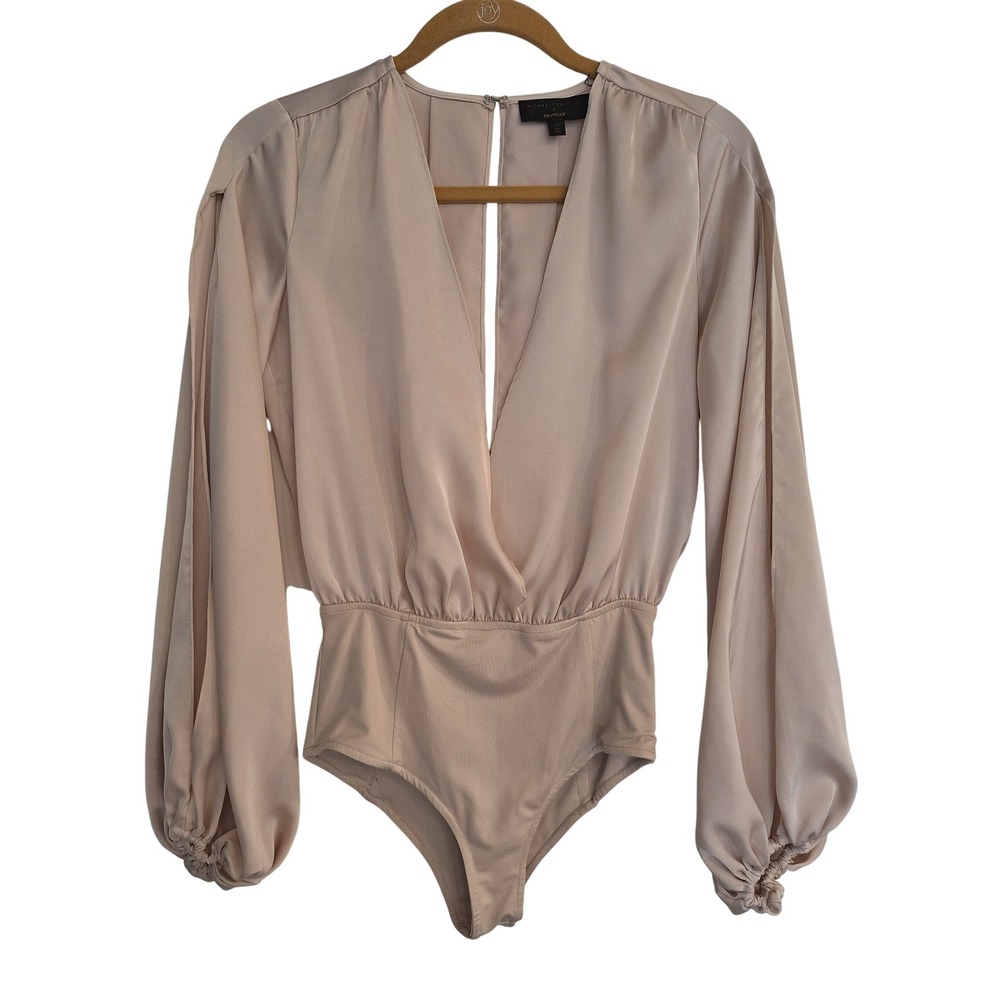 Michael Costello‎ x REVOLVE  Bodysuit in Cream Size XS